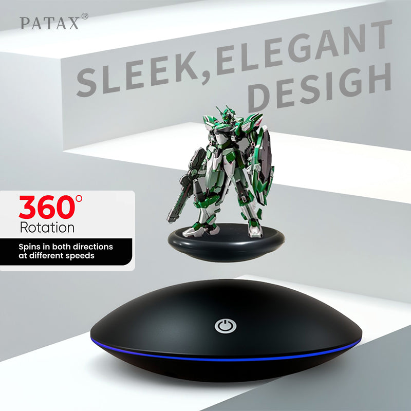 Magnetic Levitation Display Stand - Floating Shelf with LED Color Lamp