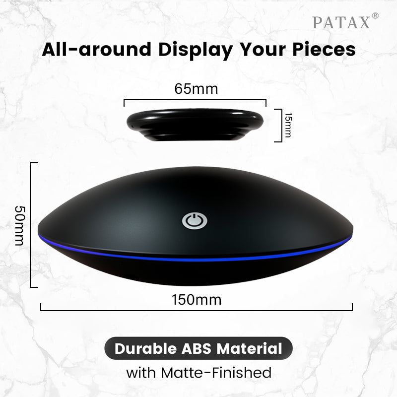 Magnetic Levitation Display Stand - Floating Shelf with LED Color Lamp