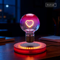Levitating Light Heart Bulb - Magnetic Levitation Love Led Light Bulb