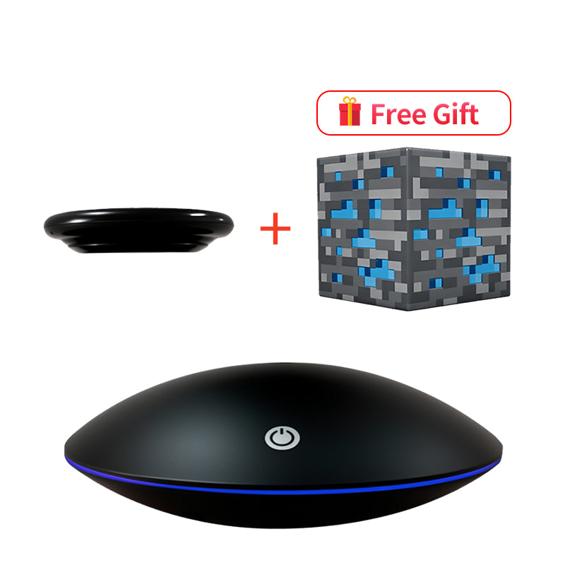 Magnetic Levitation Display Stand - Floating Shelf with LED Color Lamp
